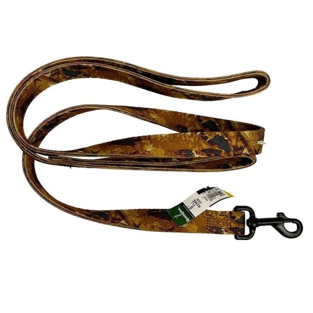 Remington 1” Double Thick Camo Camouflage Hunting Dog Lead Leash